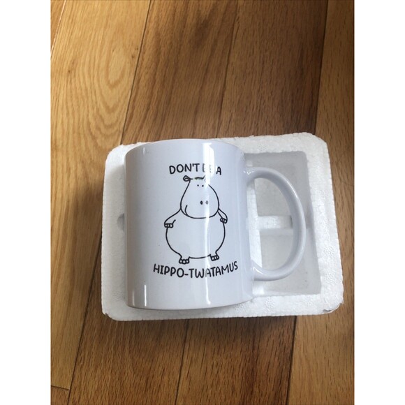 Other - Hippotwatamus Mug Dont be a Hippo Twatamus Mug New in Box